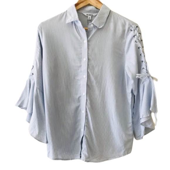 BB Dakota belle sleeve button down - Picture 1 of 6